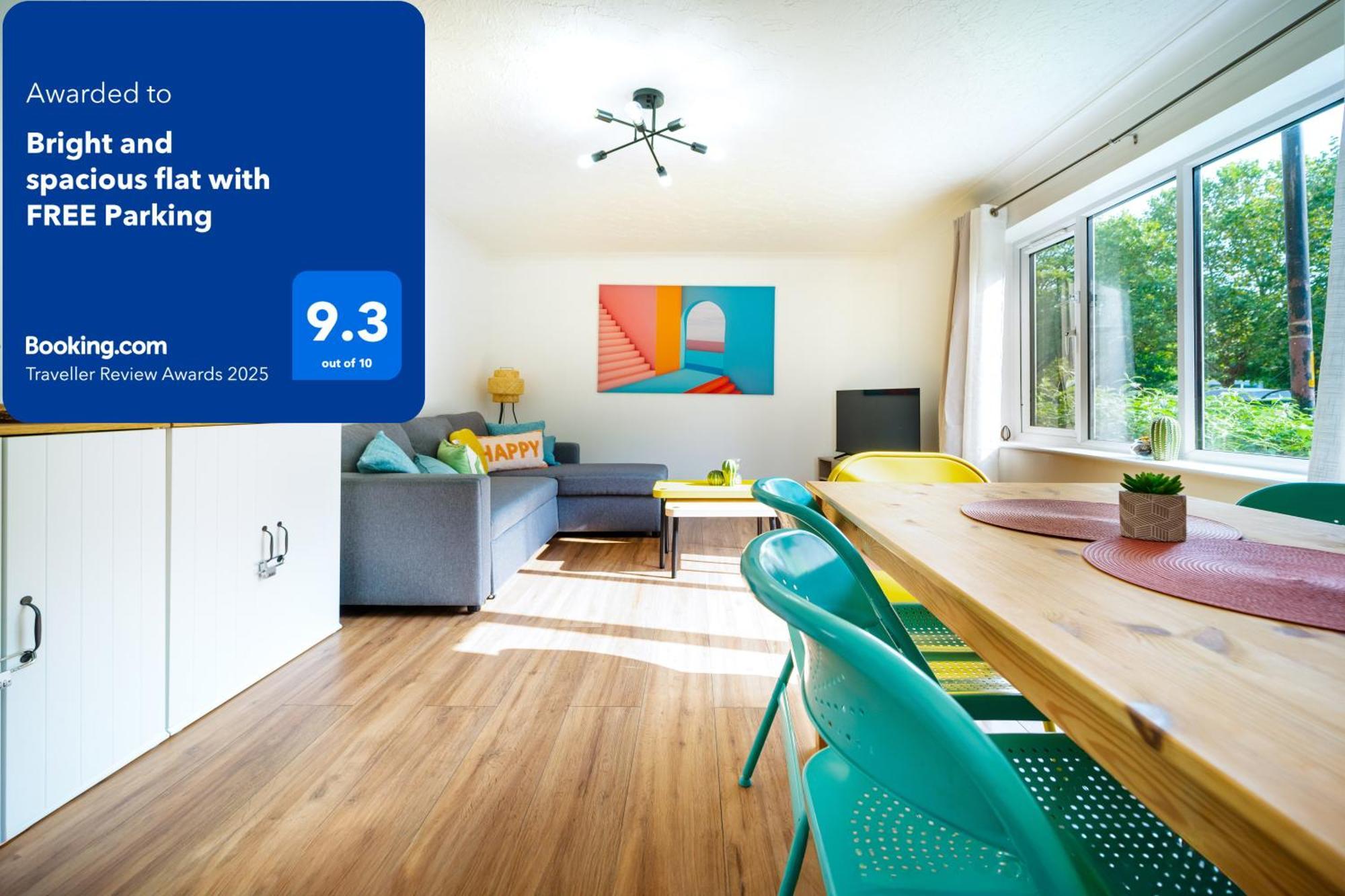 Bright And Spacious Flat With Free Parking Londra Exterior foto